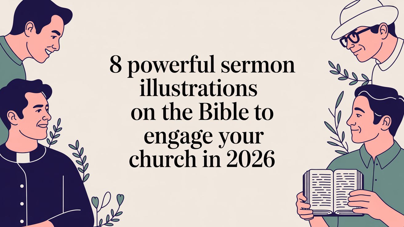 8 Powerful Sermon Illustrations on the Bible to Engage Your Church in 2026