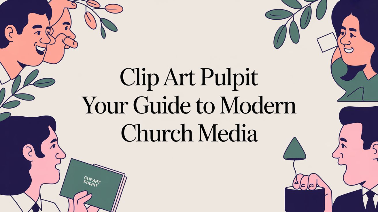 Clip Art Pulpit: Your Guide to Modern Church Media