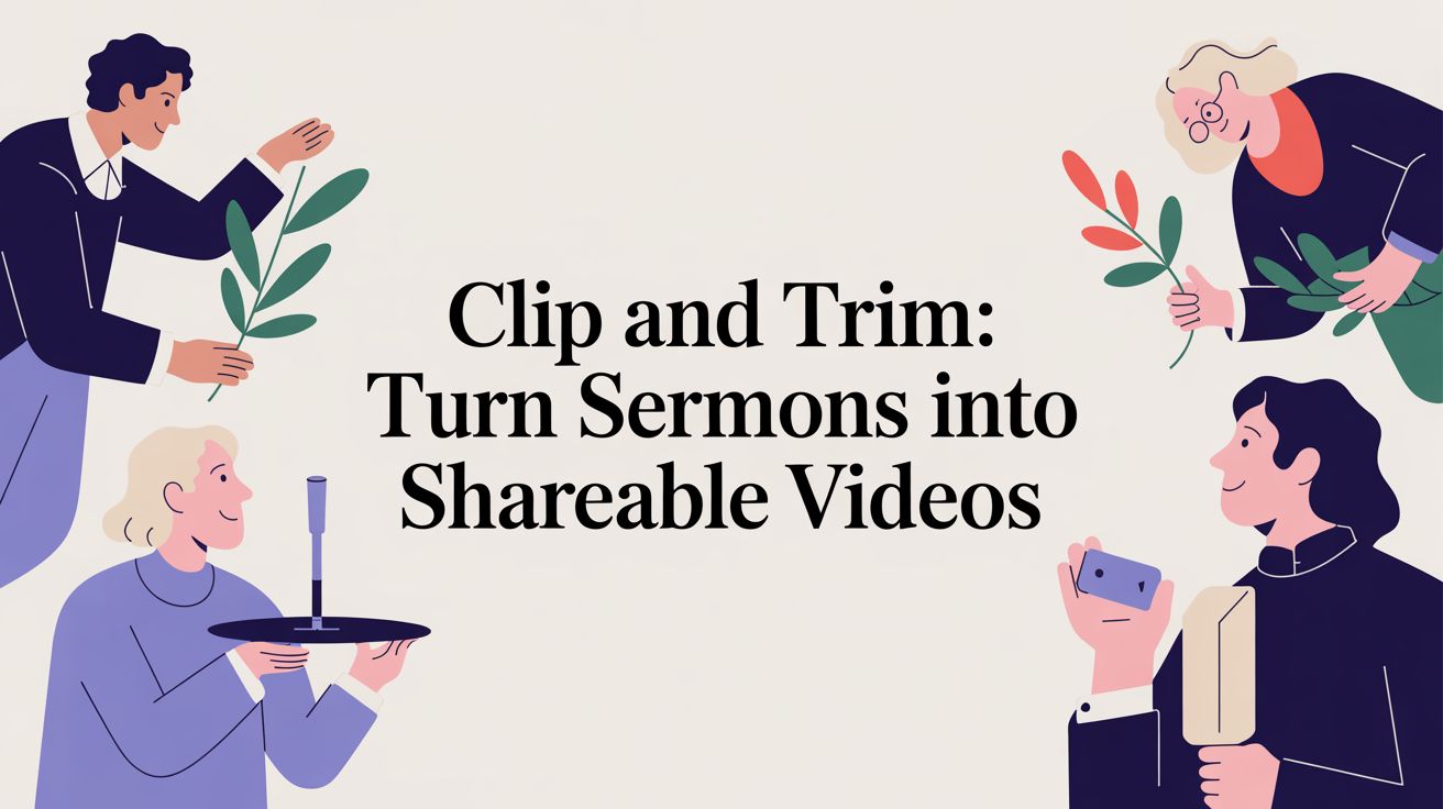 Clip and Trim: Turn Sermons into Shareable Videos