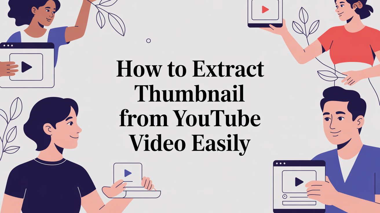 How to Extract Thumbnail From YouTube Video Easily