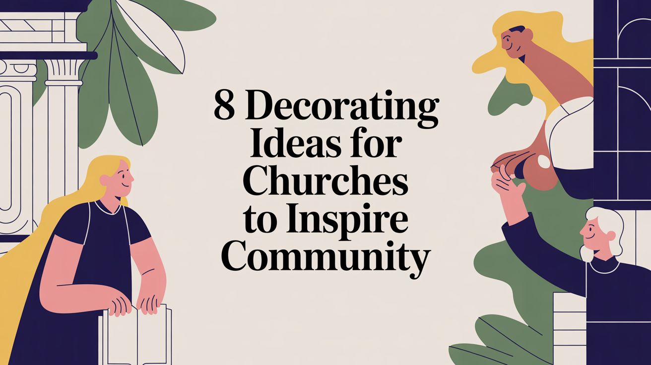 8 Decorating Ideas for Churches to Inspire Community