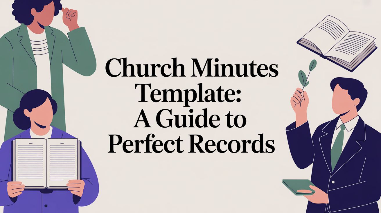 Church Minutes Template: A Guide to Perfect Records