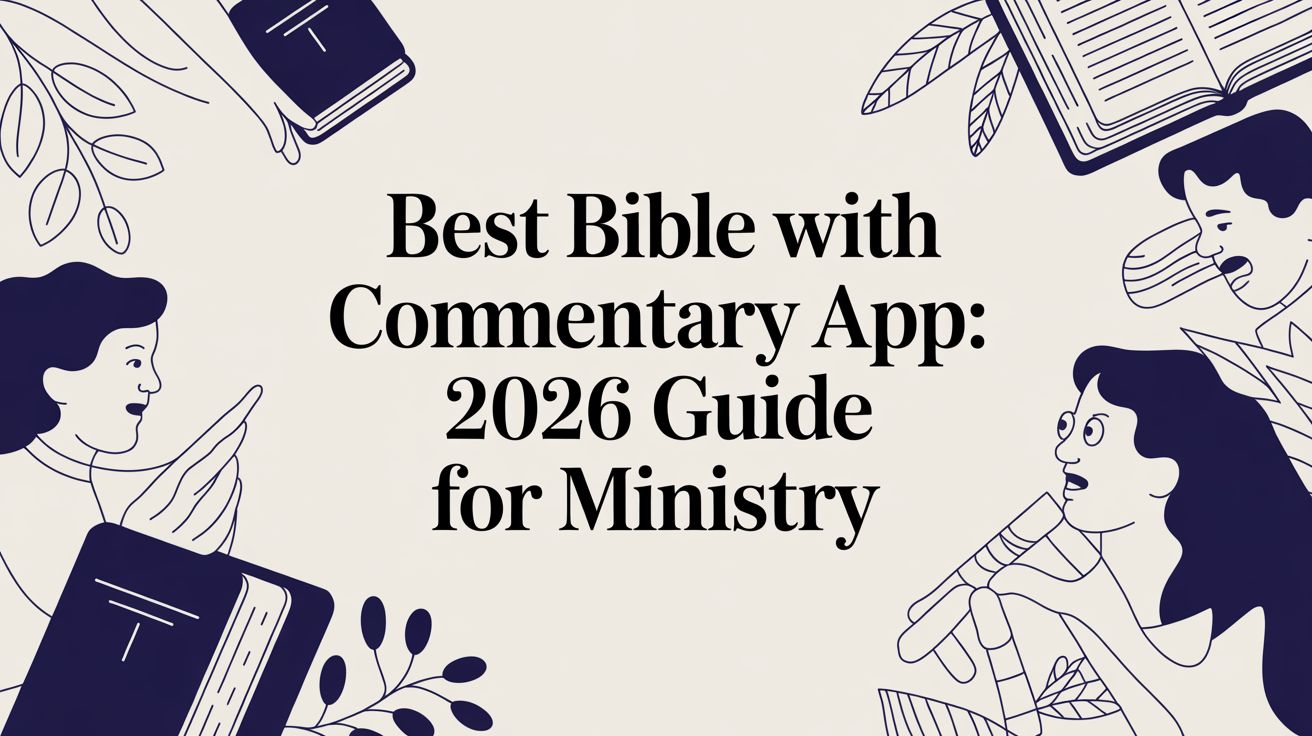 Best Bible with Commentary App: 2026 Guide for Ministry