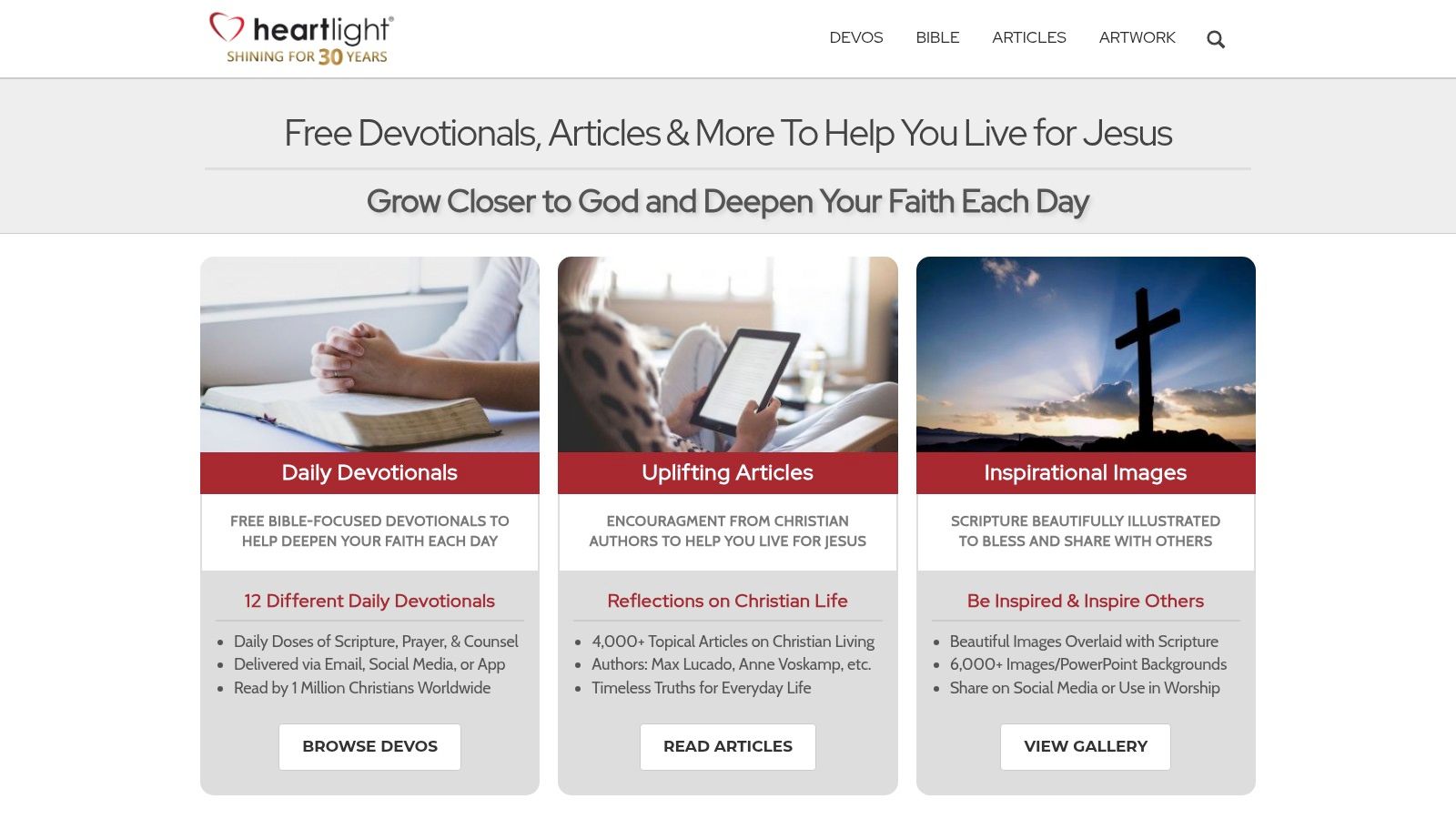 Heartlight (Devotionals + Quotemeal)
