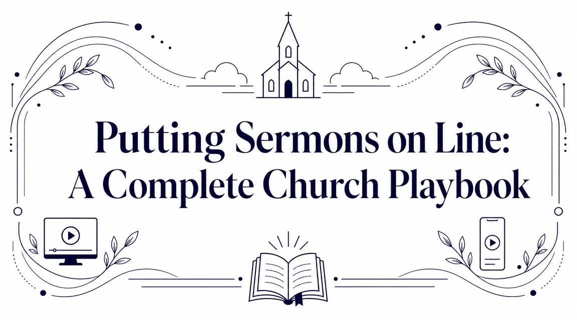 Putting Sermons on Line: A Complete Church Playbook