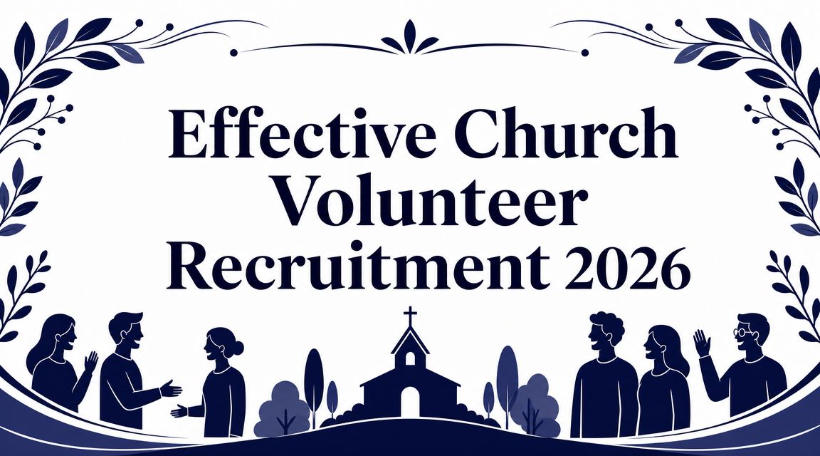 Effective Church Volunteer Recruitment 2026