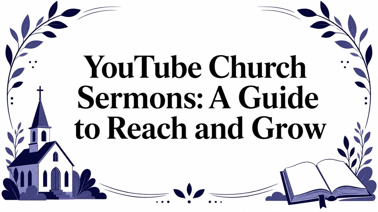 YouTube Church Sermons: A Guide to Reach and Grow