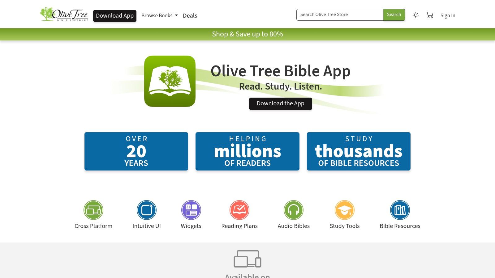 Olive Tree Bible App