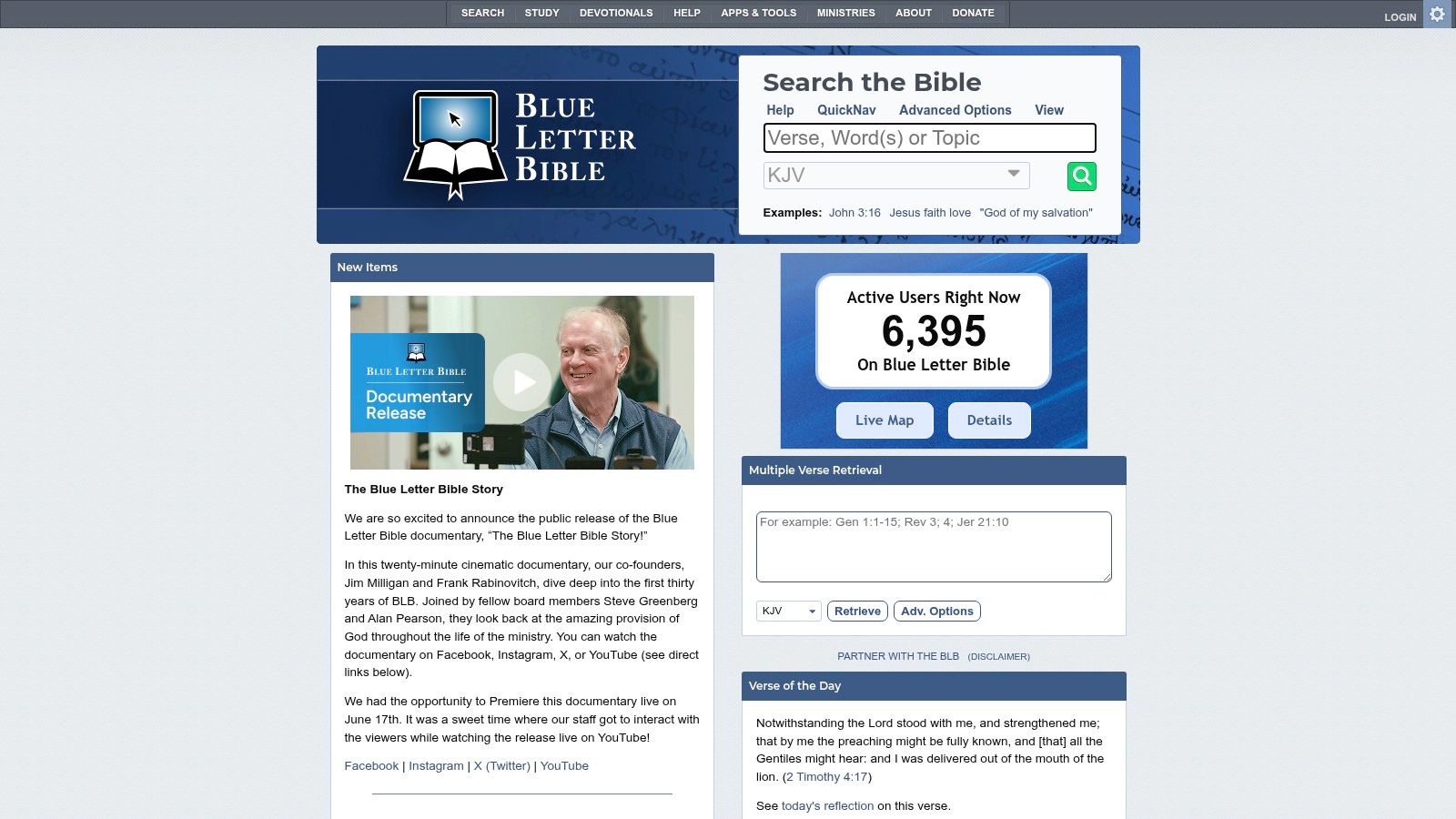 Blue Letter Bible (BLB)
