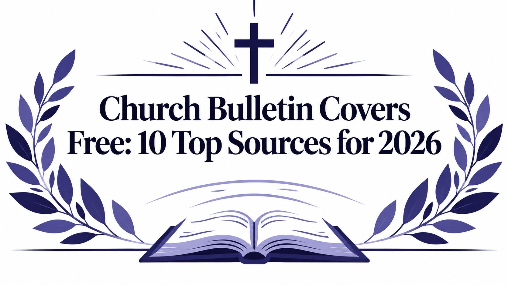Church Bulletin Covers Free: 10 Top Sources for 2026