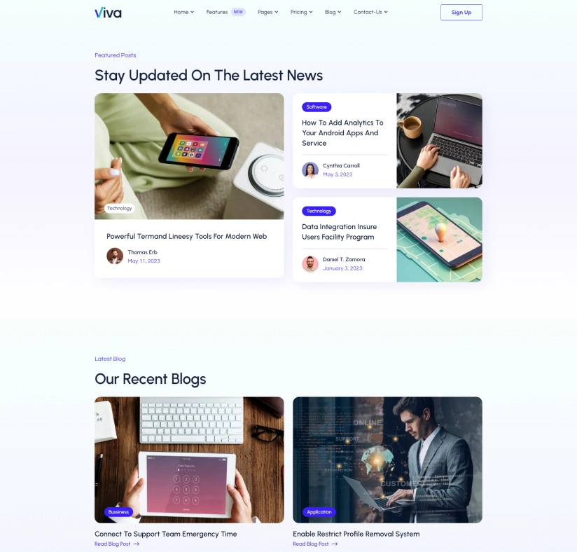 Blog Style One