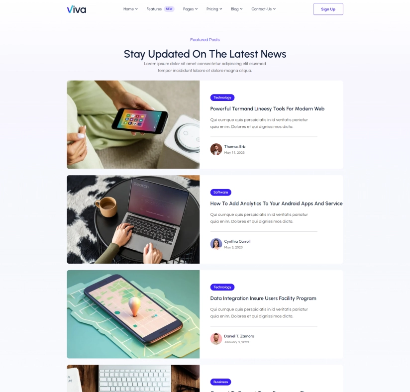 Blog Style Three