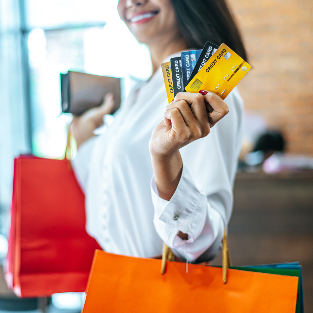 A Lady With Credit Card
