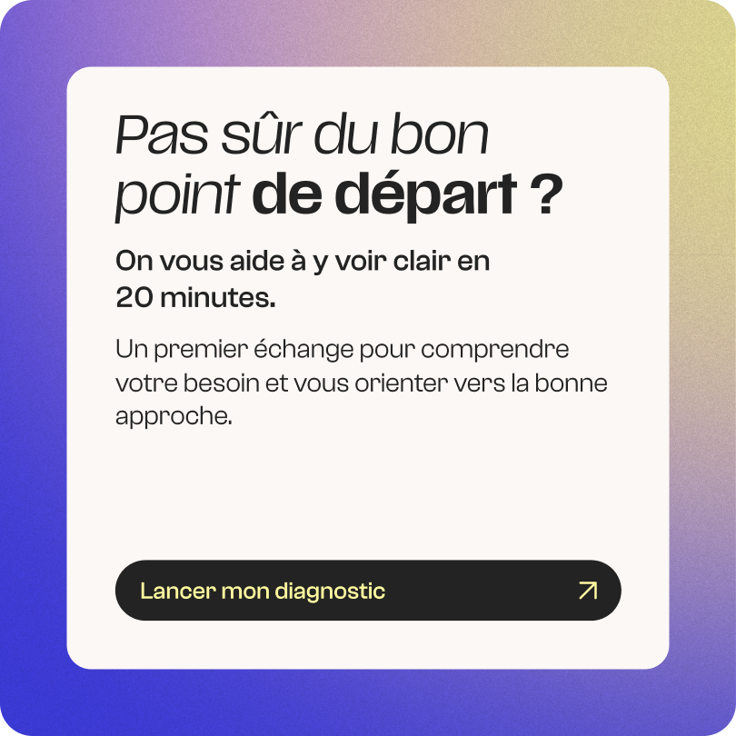 un encart mobile du site montrant le formulaire de contact