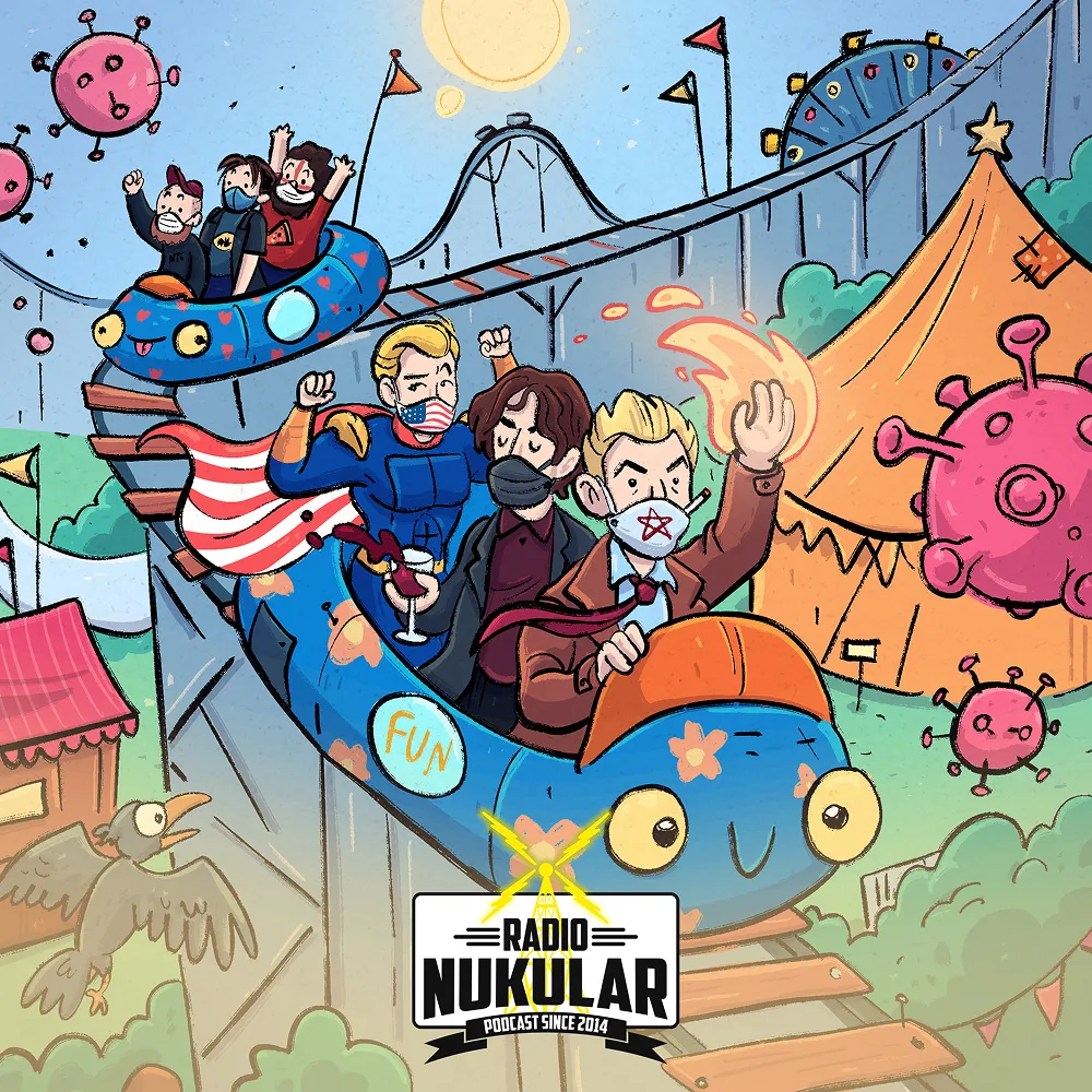 Episode 134 - Ein 3er mit Garth Ennis, Black Books und Freizeitparks