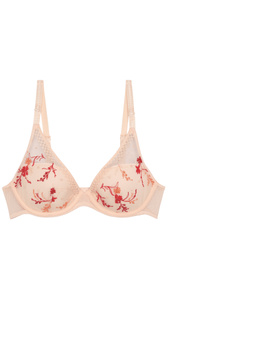 Patterned plunge bra from the brand Passionata