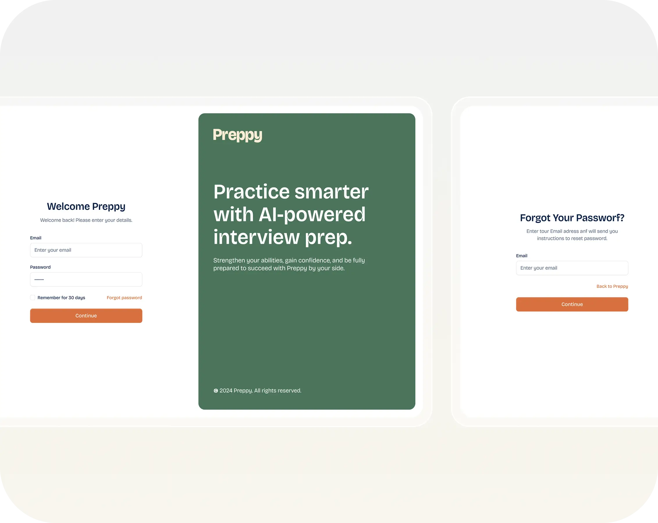 Preppy AI Powered Interview Prep Website