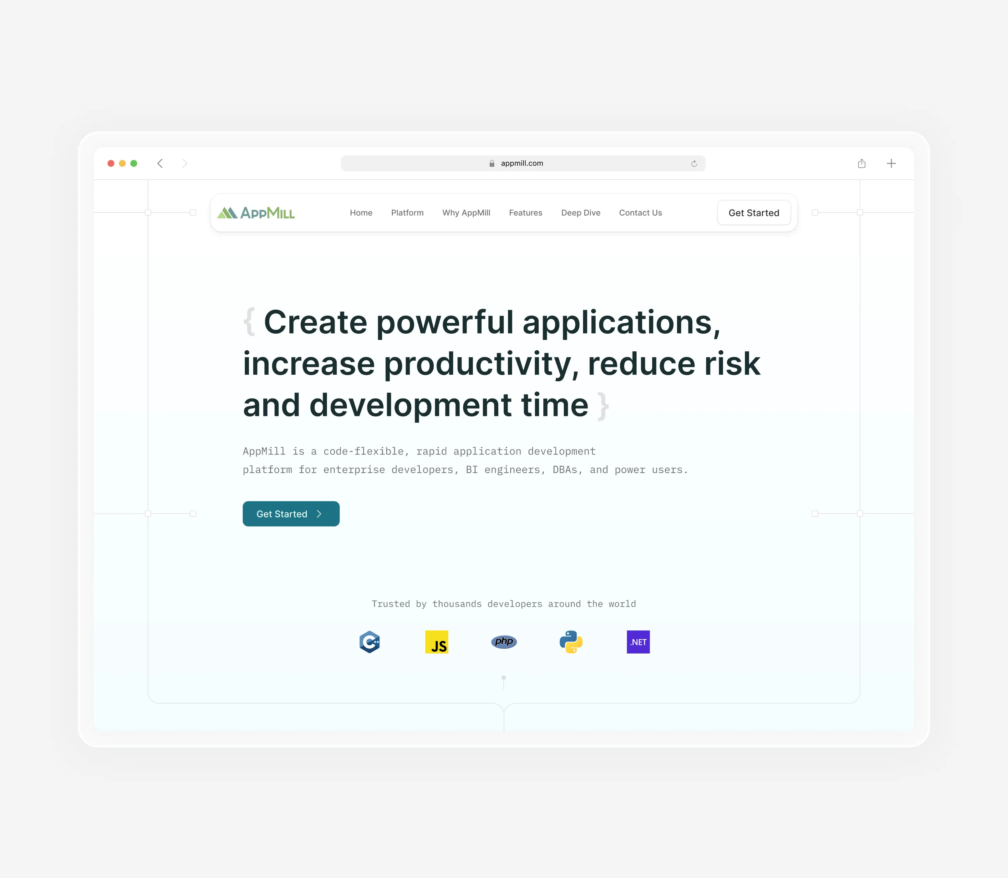 Rapid Application Development Platform | AppMill Case Study