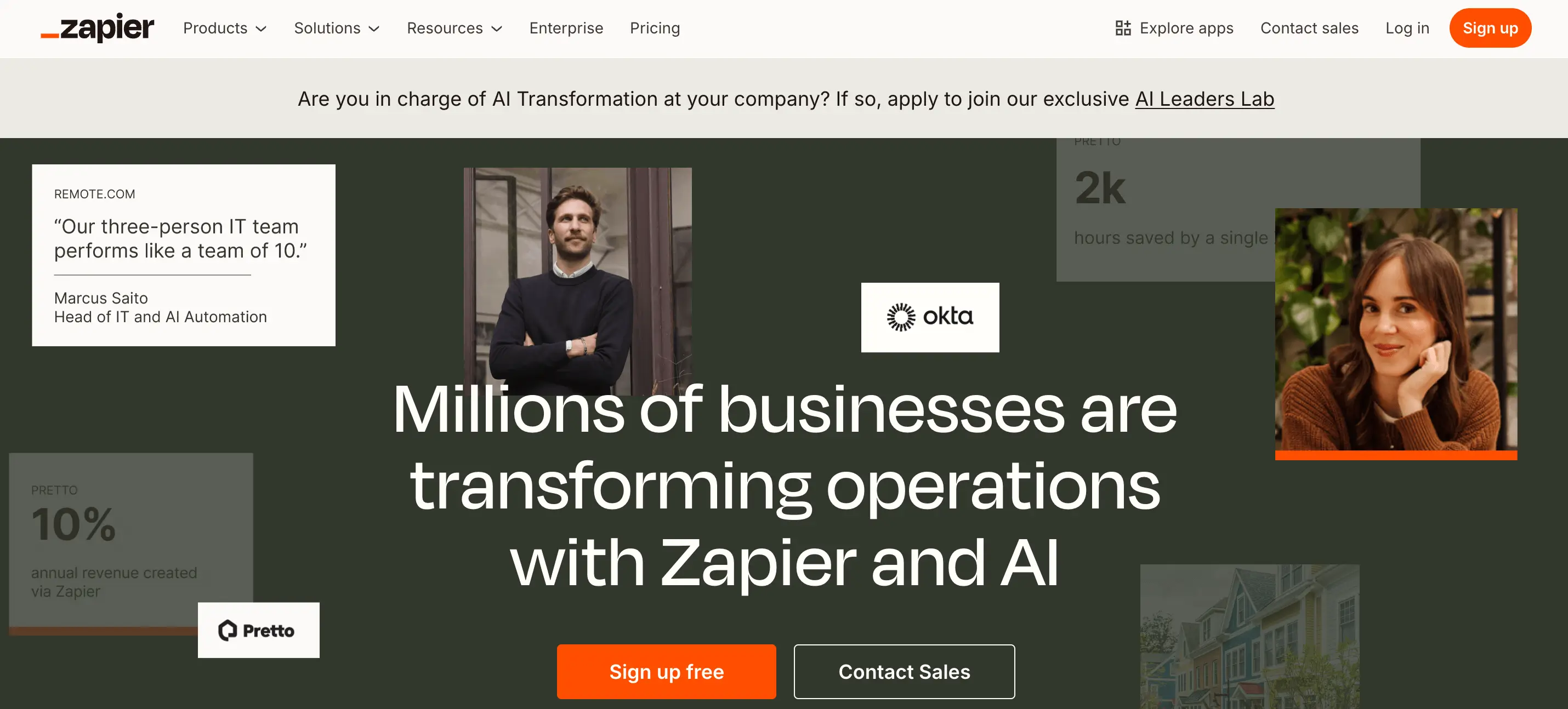 Zapier AI marketing tools