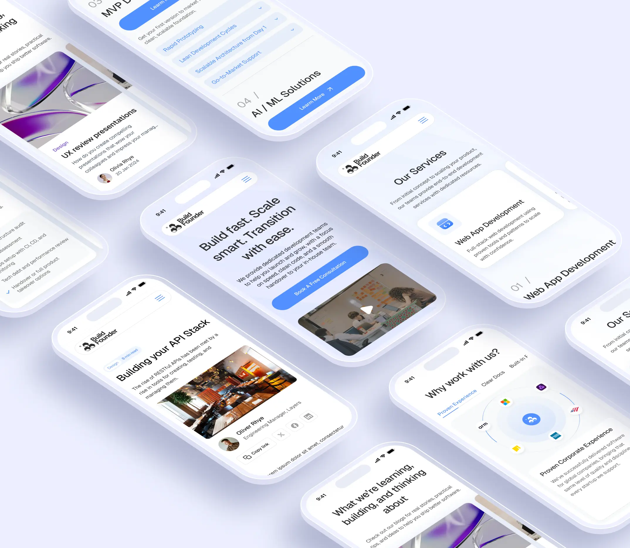 Product Development Website Design | BuildFounder Case Study