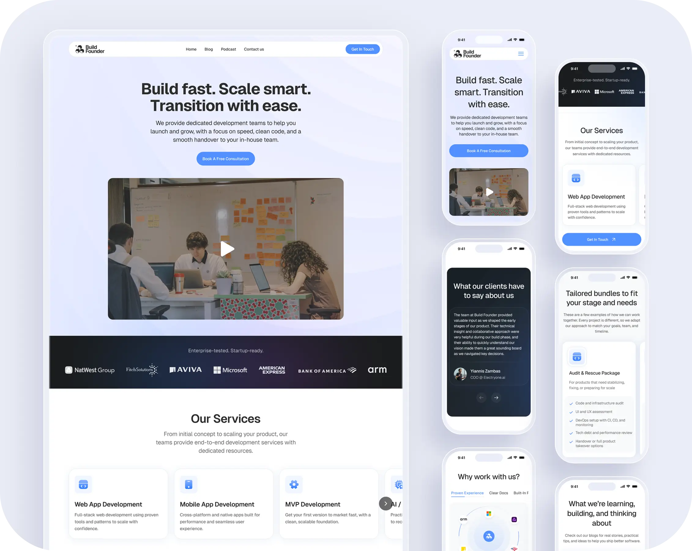 Website design layout for a social network, featuring user profiles, posts, and interactive elements.