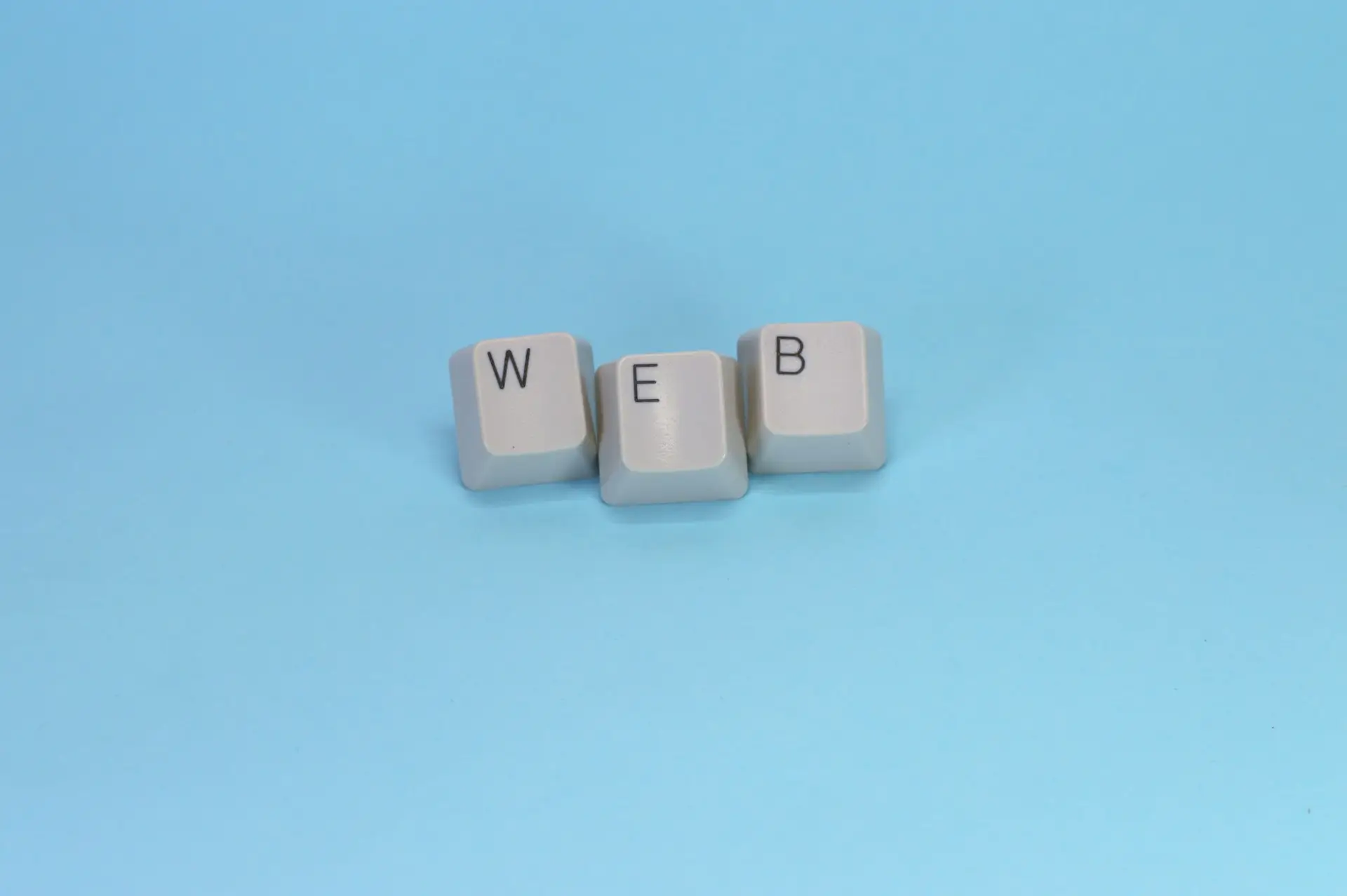 WEB keyboard keys image