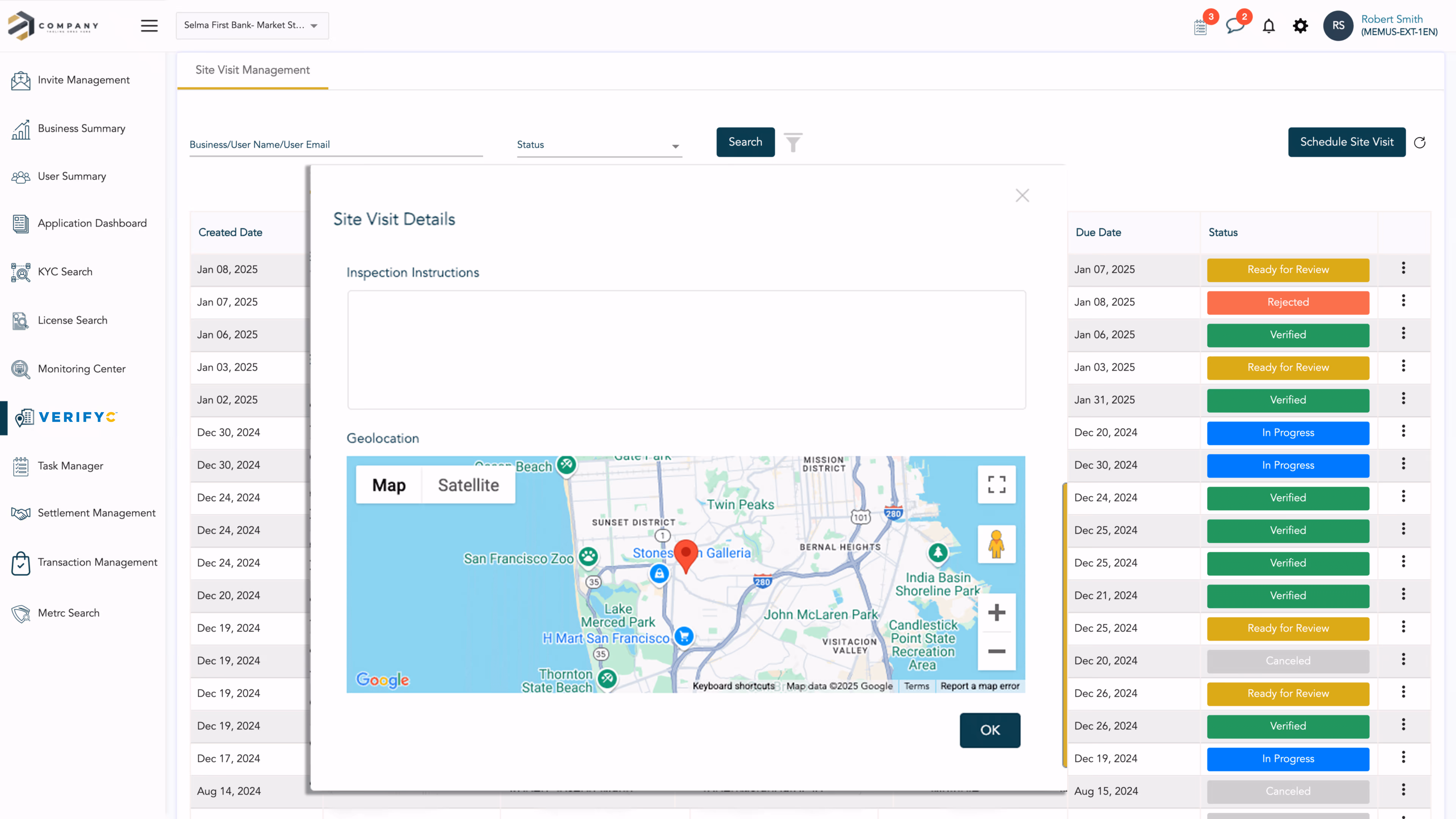 Site Visit Dashboard (1)