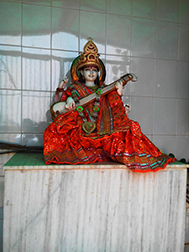 Mr. Kedar Nath Mour founding the charitable school in Rajasthan