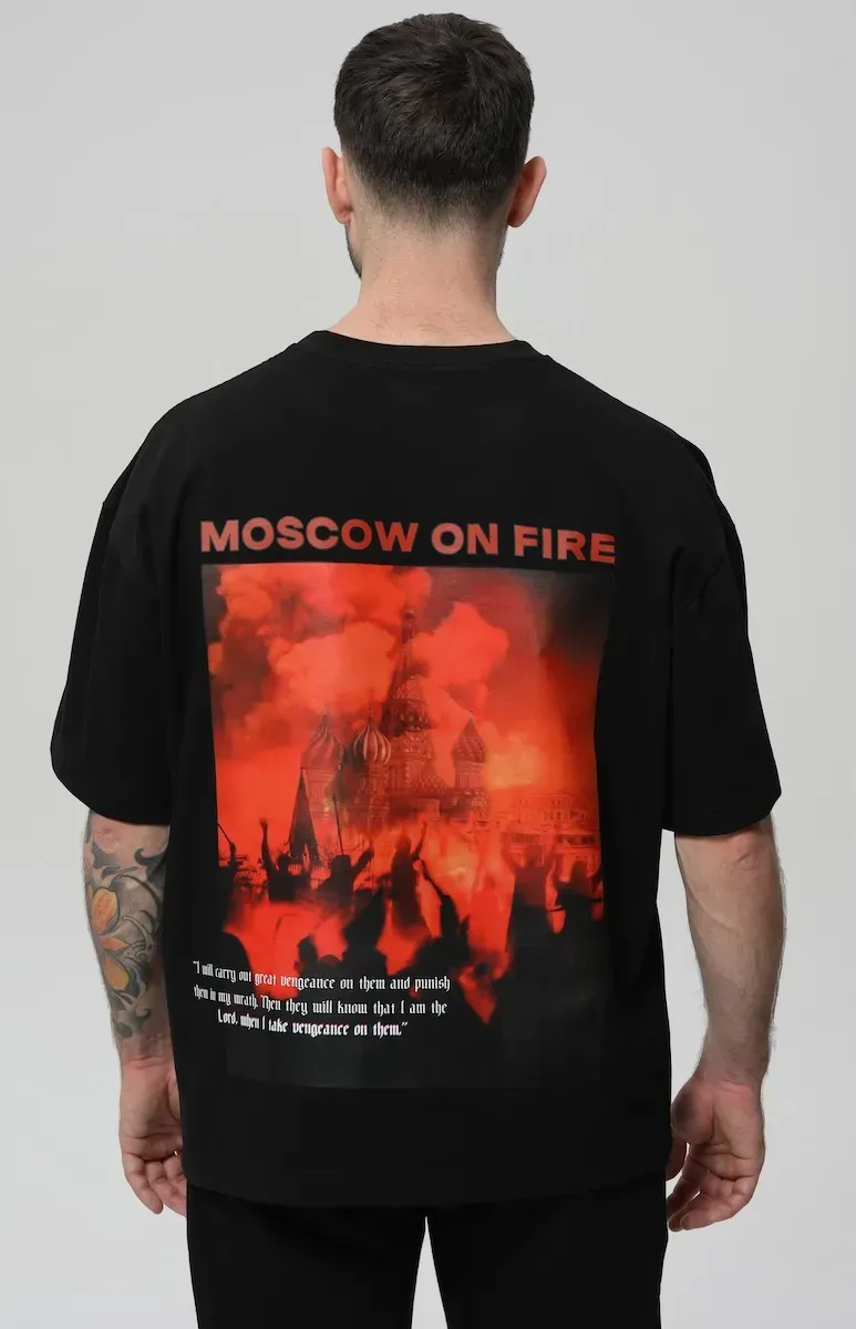 T-shirt "moscow on fire"