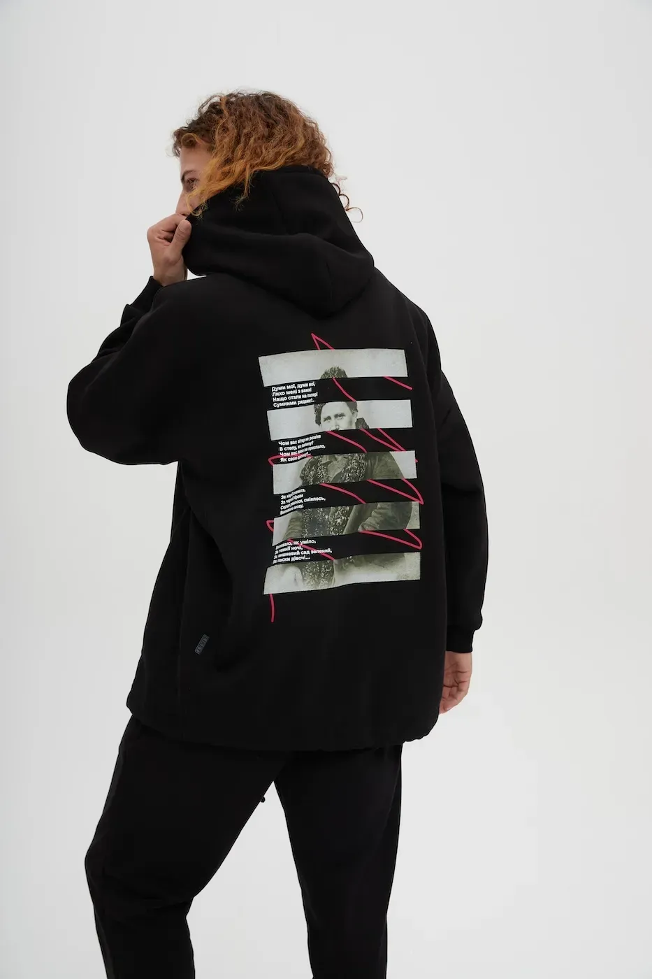 Hoodie "Taras Shevchenko" black