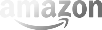 Amazon logo with the word 'amazon' and a curved arrow smile underneath.
