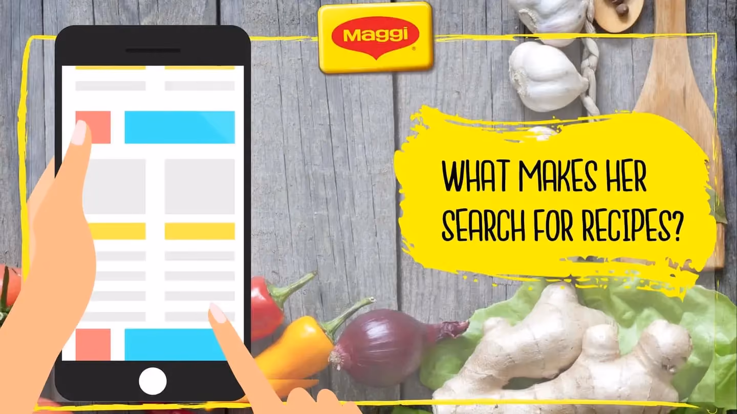 what makes her search for recipes