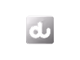 Gray square with small black lowercase letters 'du' in stylized font.