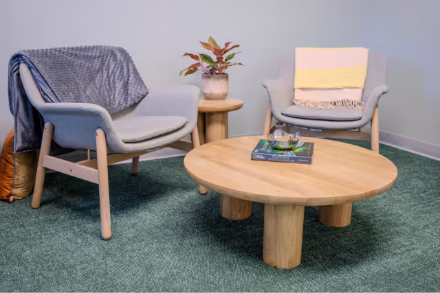 Image of some of the attentions to detail to make Lumin Health's clinics for ketamine therapy and Spravato treatment more warm and inviting