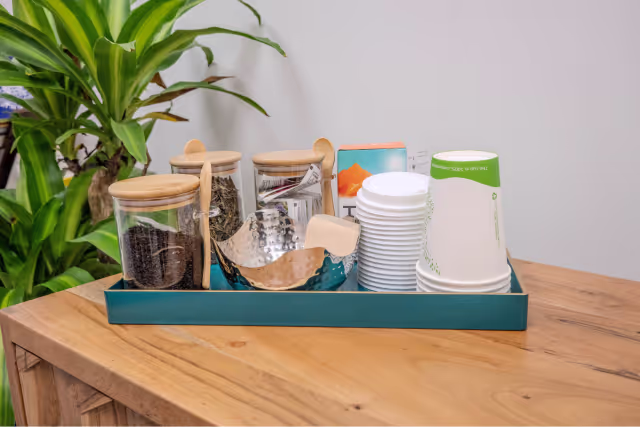 Image of some of the attentions to detail to make Lumin Health's clinics in the Boston area for ketamine therapy and Spravato treatment more warm and inviting