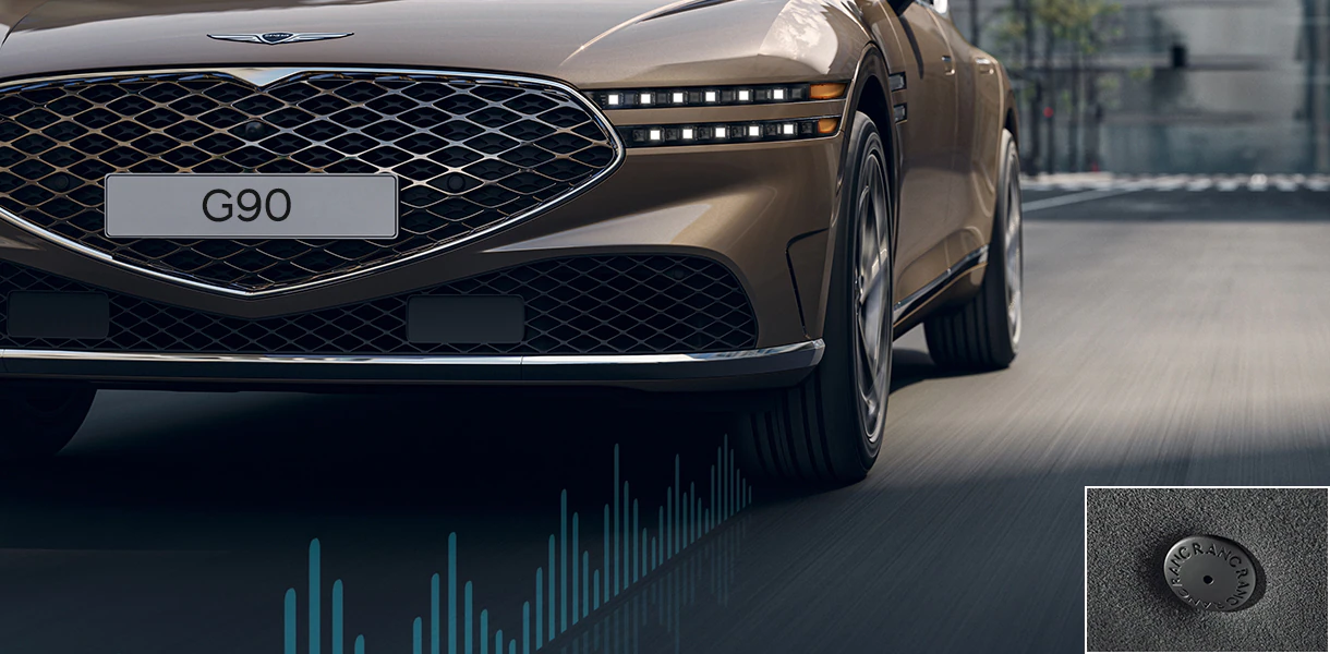 Active road noise control