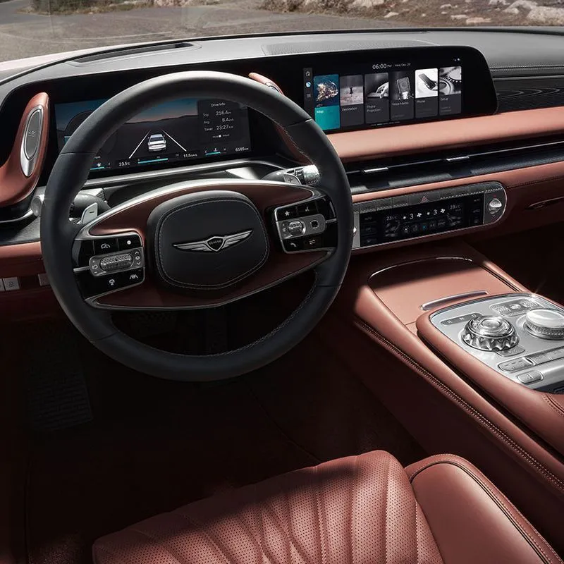 Genesis G90 cockpit