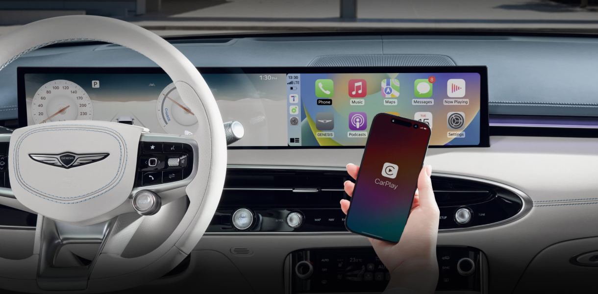 Electrified GV70 fingerprint authentication system