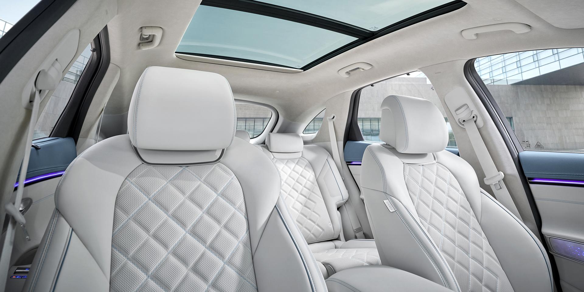 Electrified GV70 interior seats