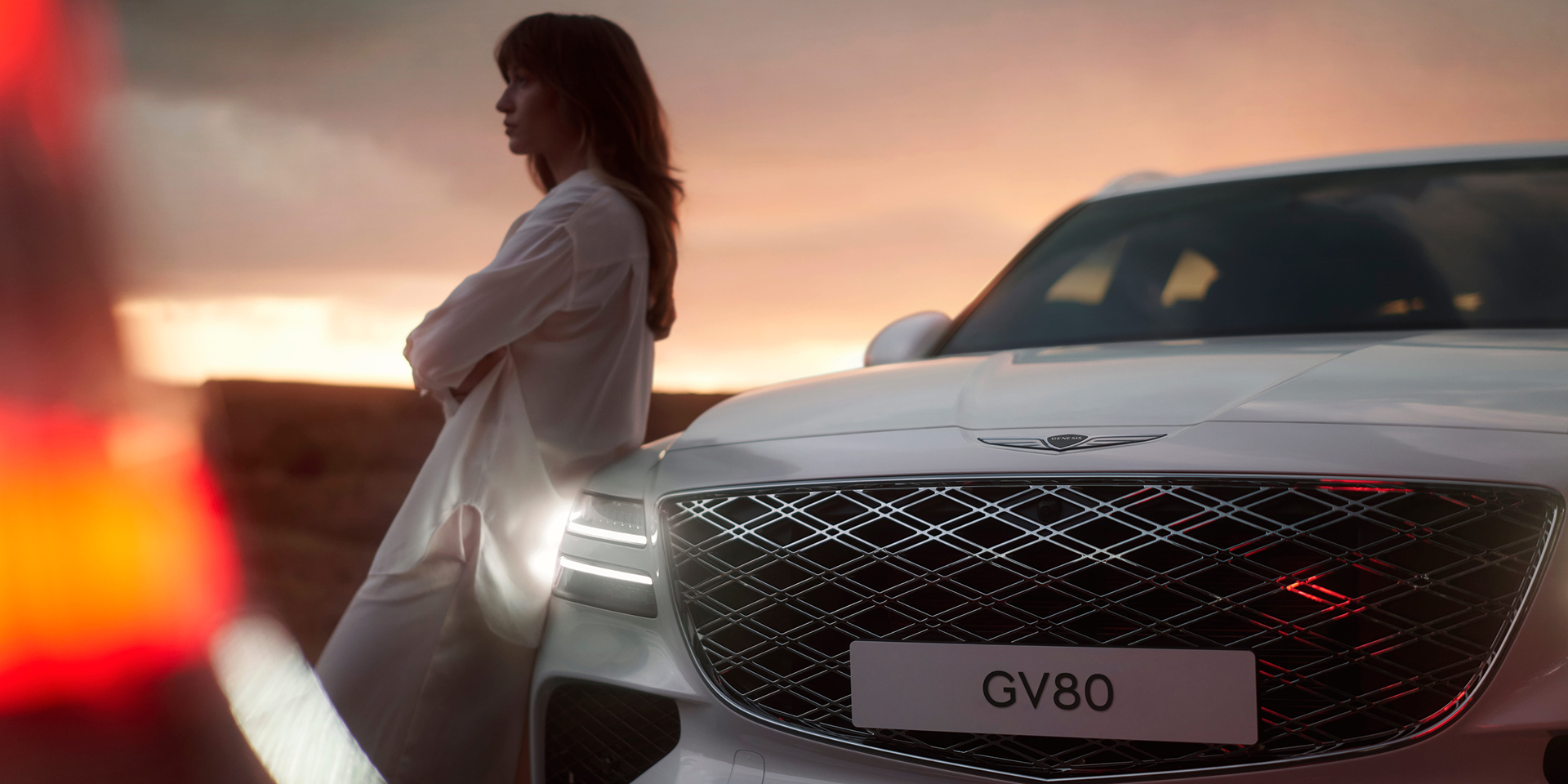 Front view of Storr Green GV80.