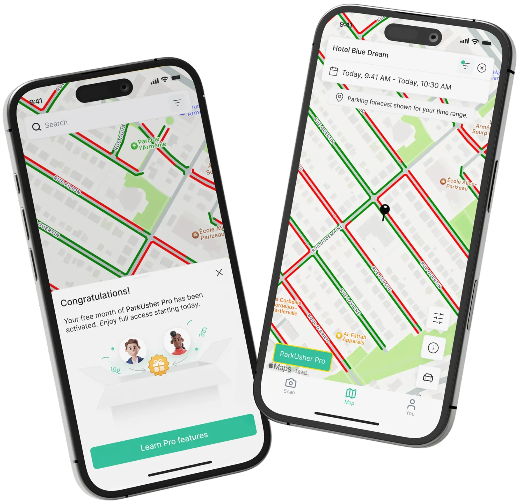 ParkUsher app