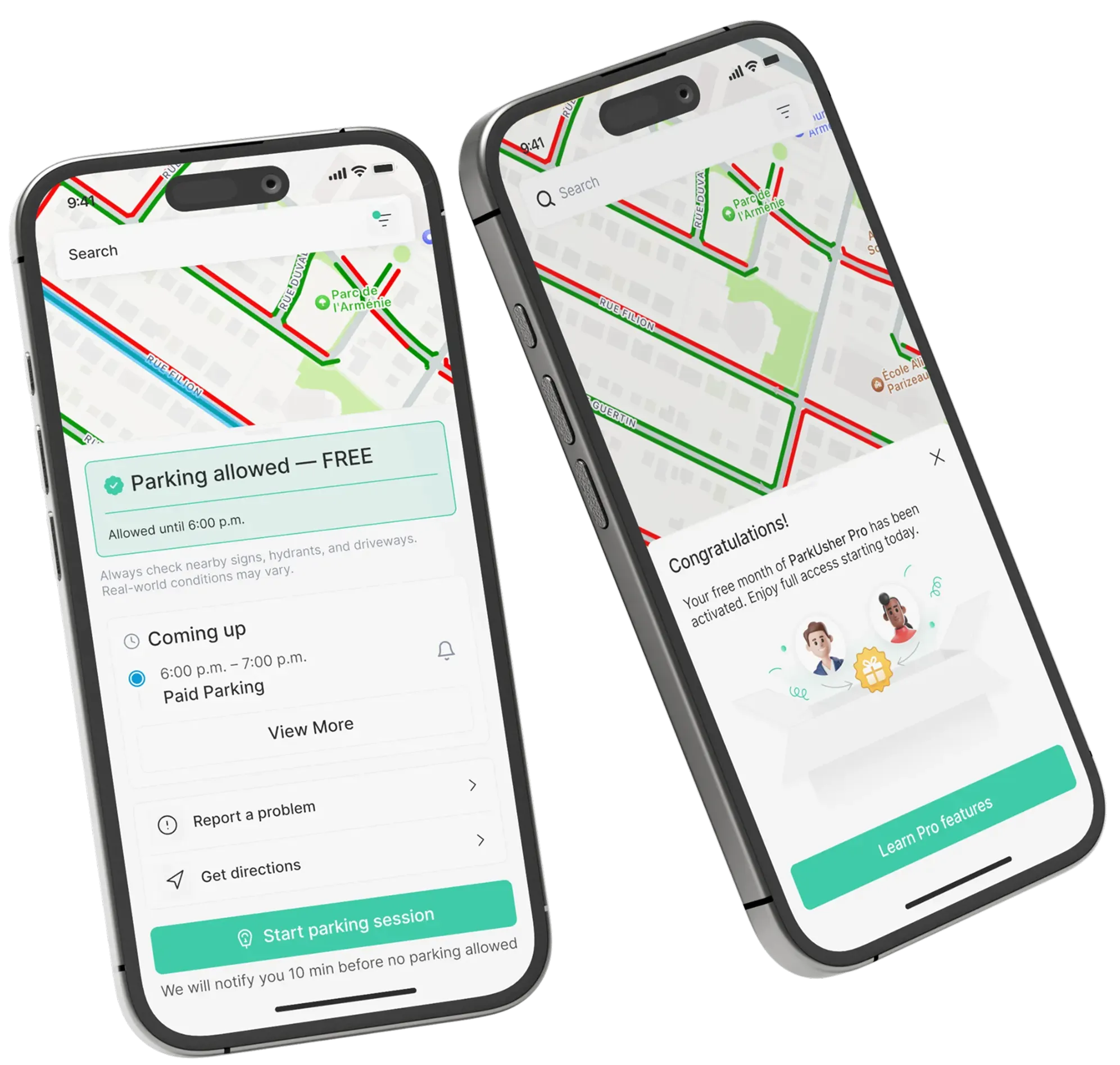 ParkUsher app