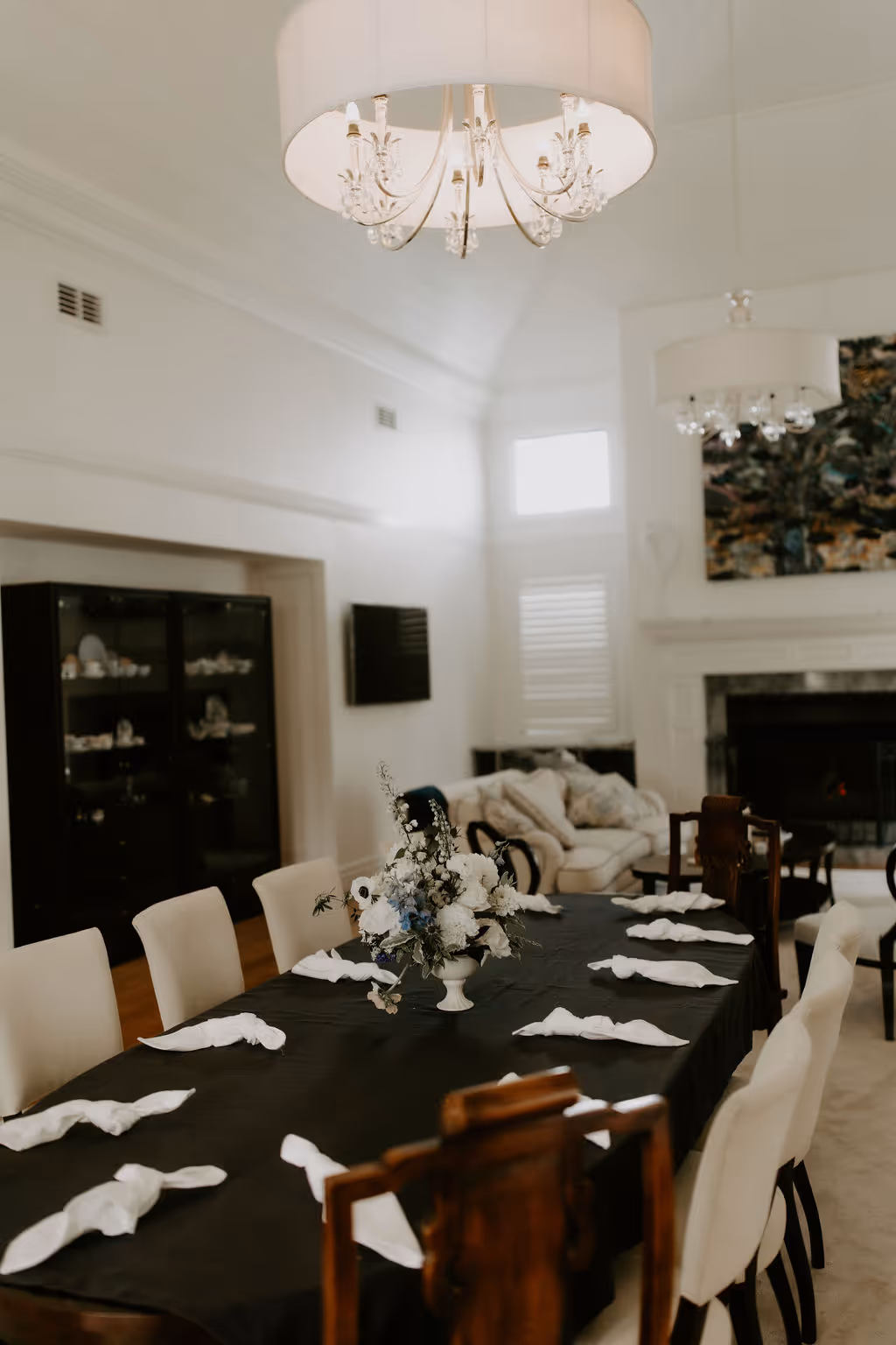 Wedding reception at Braeside