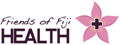 Friends of Fiji Health NZ Inc logo — Platinum charity partner of the Reddy Foundation delivering medical equipment and surgical training across Fiji