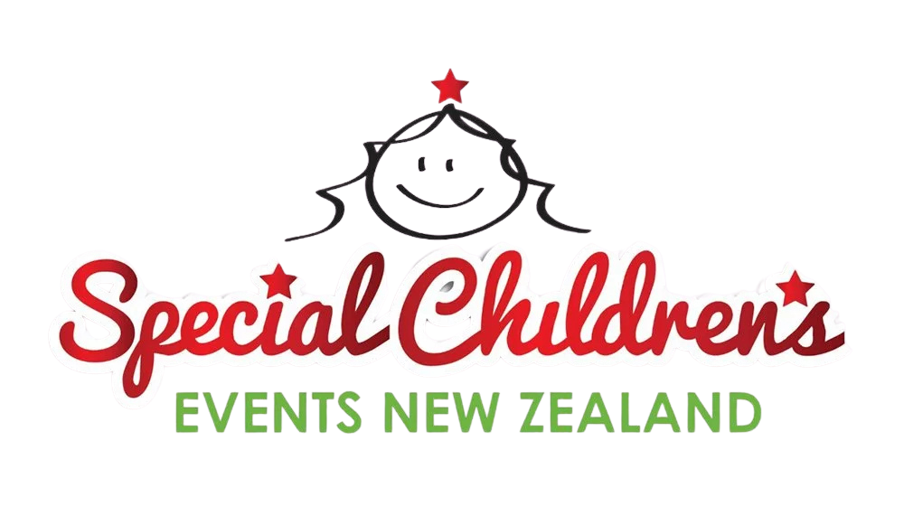 Auckland Special Children's Christmas Party logo — annual event bringing joy to children with special needs in New Zealand, supported by the Reddy Foundation