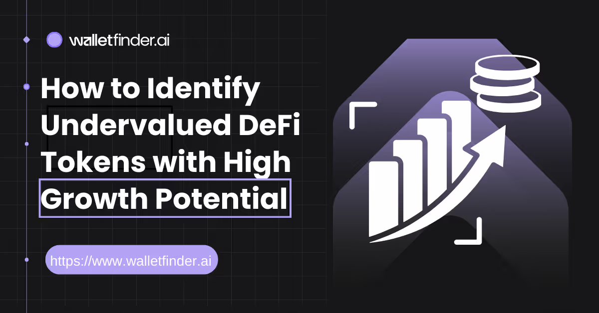 Identifique tokens DeFi infravalorados con alto potencial de crecimiento
