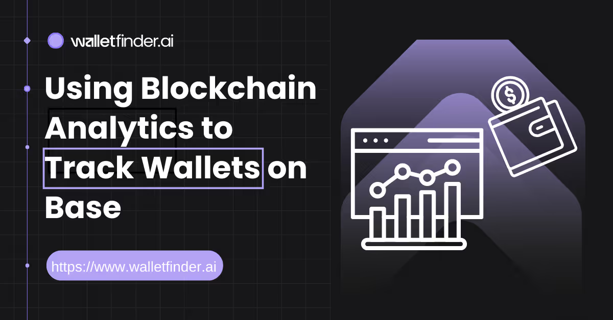 Uso de Blockchain Analytics para rastrear billeteras en base