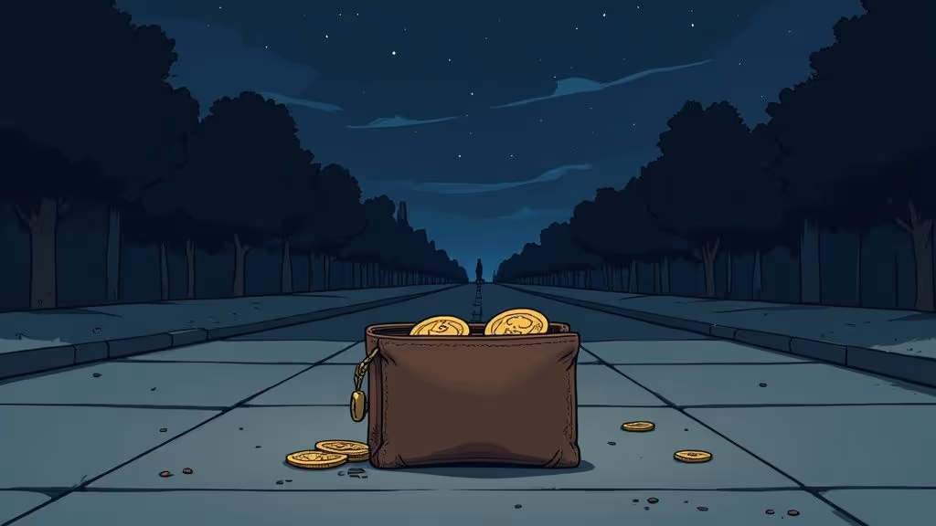 A person looking at a cryptocurrency chart on a laptop, representing the risks of DeFi wallets