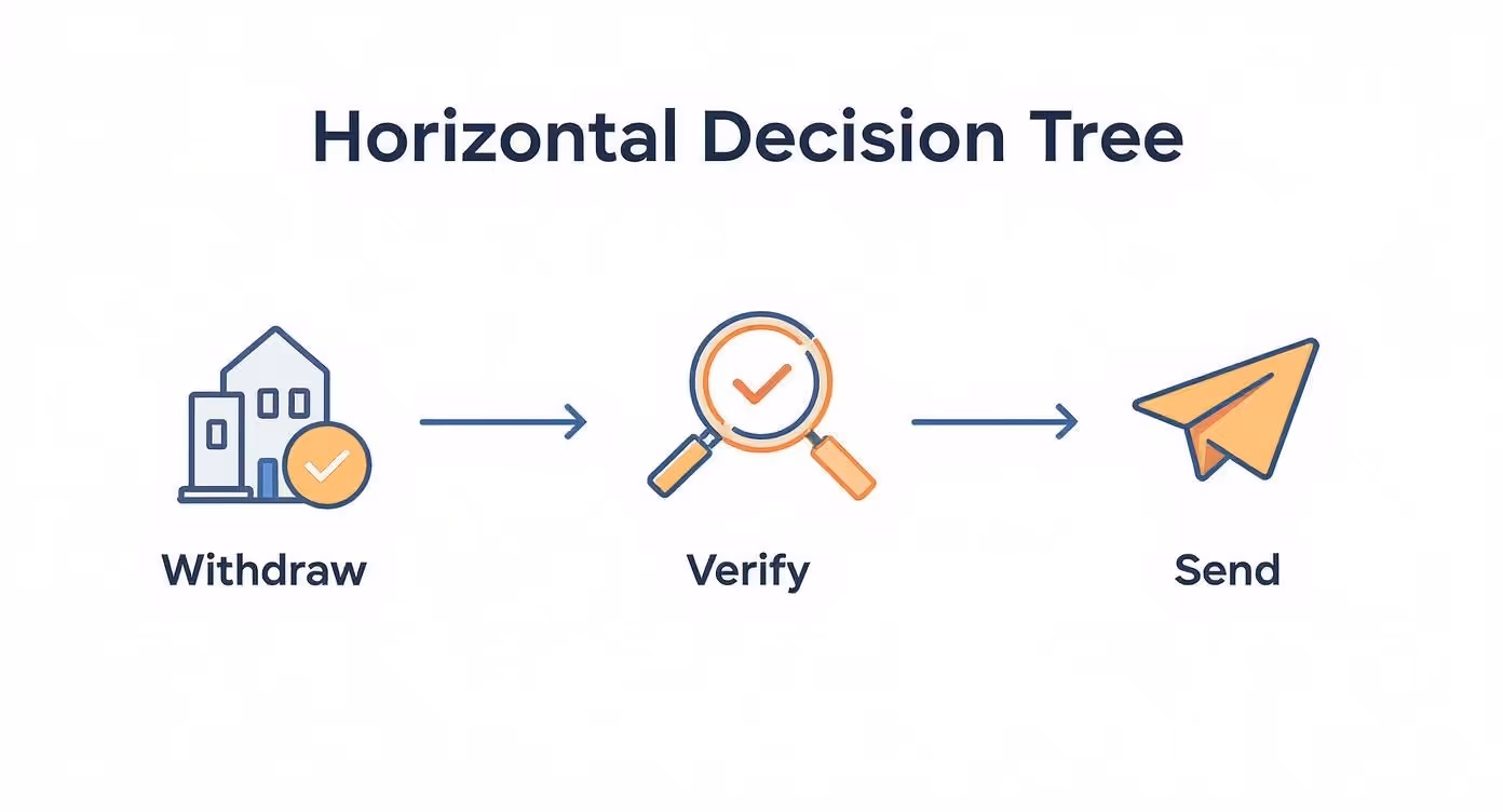 Infographic about crypto exchange vs wallet