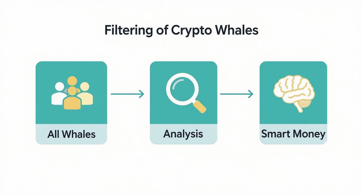 Infographic about crypto whales tracker